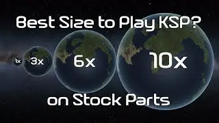 Best size to play KSP? (on stock parts)