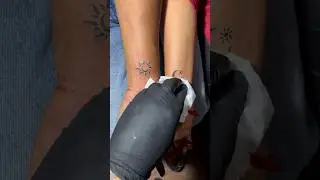 Sun Moon Couple Tattoo #youtubeshorts #shorts