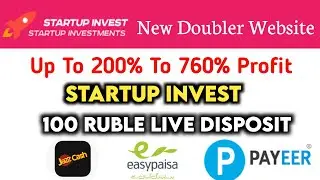 Startup-invest.net new Doubler site | 200% Profit | Live 100 rub deposit