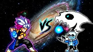 GOGETTO ULTRA EGO INSTINCT V3 OP VS CLASSIC SANS V3 OP in Jump Force Mugen