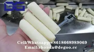 Cream filled corn snack rolls extrusion machinery core filled wafter biscuit snacks production line