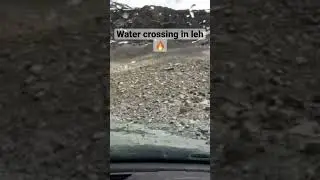 Water crossing by vitara brezza #fortuner #vlog #status #mahadev #statusvideo #toyota #trending