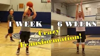 Unreal 6-Week Basketball Shooting Transformation!