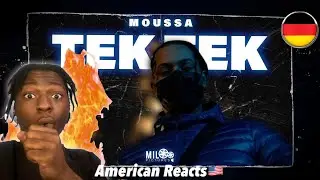 American Reacts to German Drill! Moussa - Tek Tek (Prod. Calum x Exyth x LJS)