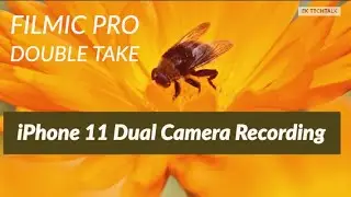 iPhone 11 Dual Camera Recording - Filmic Pro DoubleTake App
