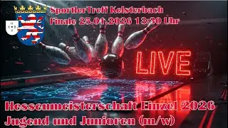 Hessenmeisterschaft Einzel Jugend und Junioren (m/w) - Finale 13:30 Uhr