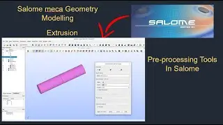 Extrution command in salome software|Salome meca tutorial|tutorial-42
