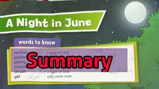 A Night in June | Poem | Summary | Oxford Modern English