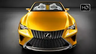 2015 Lexus LF-C2 Concept Convertible Roadster Exterior Design HD