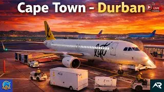 🔴 Live RFS- Real Flight Simulator | LIFT A320-200 | Cape Town (FACT) to Durban (FALE) | RFS Live