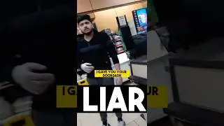 DOORDASH DRIVER CONFRONT LYING Customer  At Work (7/11 Employee) 😮 😡 #sidehustle #doordash