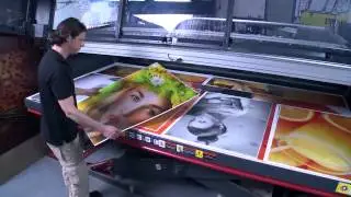 Complete Solution Digital Printing - we use HP Scitex FB7600 Industrial Press