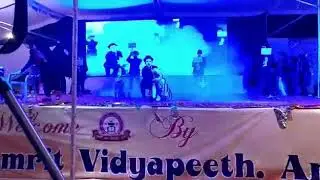 Old is gold group dance on annual function by students T. A. V. P. School Amet
