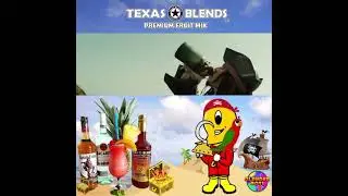 Texas Blends Premium Fruit Mix- Frozen Drinks, Margaritas, Daiquiris, Ice Cream & Smoothies