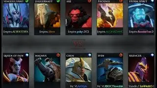 NaVi vs Empire highlights with Xboct Rampage on Sven