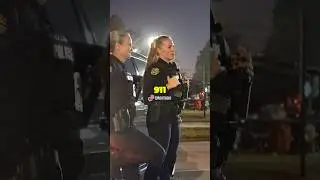 Пытаюсь подшутить над копом, переодетым в гангстера 😂😂😂 #шорты