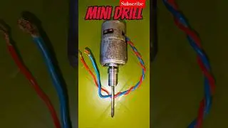 775-DC convert to Drill _ #mini drill #drill #diy #shorts
