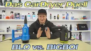 Das CarDryer Duell - Bigboi Buddi vs. BLO Car Dryer AIR-S - Es ist ein Kopf an Kopf Rennen!