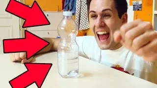 CAPOVOLGI LA BOTTIGLIA! - Water Bottle Flip Challenge (ITA)