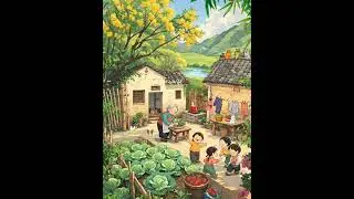 🌿 Cozy Countryside Life &ndash; A Relaxing Day in a Rural Paradise 🍃✨ #countrysidelife #ruralidyll  #anime