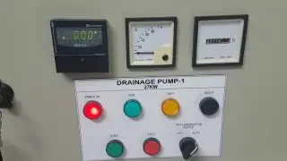 Water pump station - 100KW -motor control panel