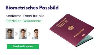Passfoto online &ndash; Jetzt Ihre Fotos erhalten &ndash; ID-Photo