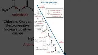 Carbonyl Reactivity Order 😱 | Amide Ester Acid Aldehyde Ketone vs Anhydride | NEET JEE Chemistry