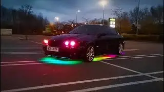 Jaguar X-Type 2.5 with X-Lyte Headlights and underglow