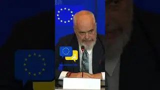 When Albanians are in LOVE they are unstoppable! Edi Rama #eudebates