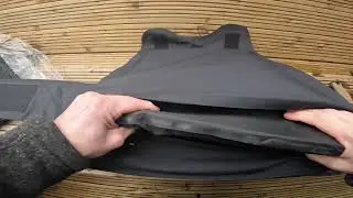 Polyethylene fibres stab resistant vest