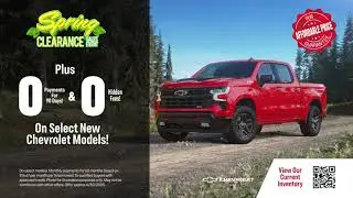 Shop The Spring Clearacne Sales Event All Month Long Only At Ray Chevrolet In Fox Lake!
