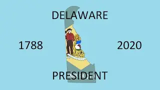 Delaware Presidential Election Counties (1789-2016)
