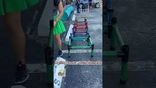Agility course with Bauser's