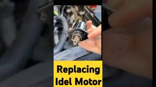 Replacing of Idel motor #automobile #Tec #vehicleproblem #shorts #carissues #carhacks #MotorShow