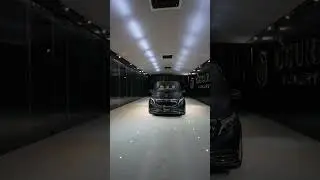 Ultimate Mercedes-Maybach V Class Extra Long Wheelbase in Dubai's Car Showroom | Dourado Luxury Car