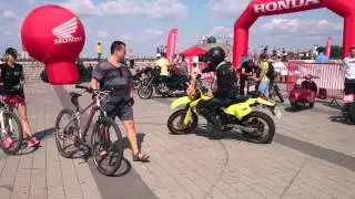 Honda Day 2013, разминка