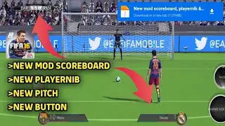 NEW MOD SB PLAYERNIB BUTTON & PITCH FIFA 16 MOD 23 BANTU 1K SUBSCRIBER