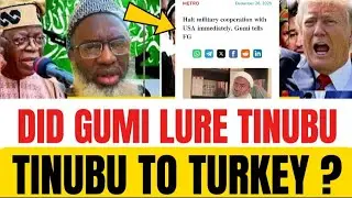 Tinubu Falls In Turkey; Did Gumi Lure Tinubu To Turkey? How Powerful Is Gumi - Okocha Happy Marcel 