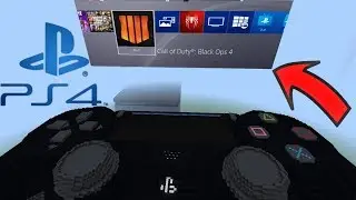 НАСТОЯЩАЯ РАБОЧАЯ PLAYSTATION 4 В Minecraft PE (Сборка Redstone)