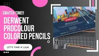 Swatch Time!! | Derwent Procolour Colored Pencils ~ Swatching & Coloring - Episode 5 #coloring