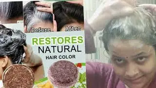 Na Colour, Na Diy, sir sabun seWhite Hair ko Kala 😍 kre hmesa k liye