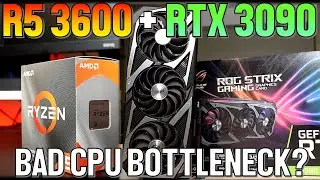 Является ли Ryzen 5 3600 узким местом для RTX 3080/3090? &mdash; Стоит ли обновлять процессор для игр в разрешении 1080p?