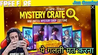 FREE FIRE NEW EVENT MYSTERY CRATES FULL DETAILS VIDEO ||Jan Gaming