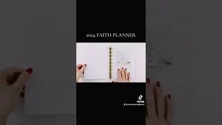 ✝️ Faith planner flip through
