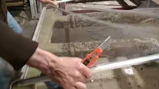 How to change/repair/replace a damaged window screen