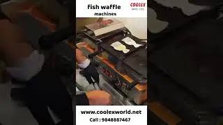 Making Fish-Shaped Waffles Is Weirdly Satisfying  #coolex #kitchen #waffles