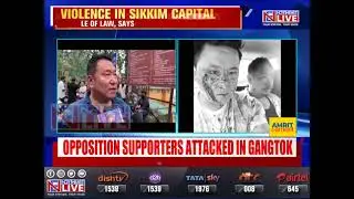 Sikkim | Pawan Chamling's convoy attacked at Gangtok
