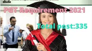 PGT requirement 2021