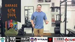 Strongman + Bodybuilding Garage Gym Tour | Rep Fitness, Rogue, Kabuki, Bell of Steel..and more&hellip;