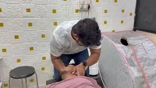 Left Leg Pain Relief 🥰👌💯 by @Dr.SanjitPakhare-Chiropractor #physiotherapist #pain 